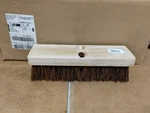 Carlisle Deck Scrub Wash Brush 3619200 10 X In. Wood Base. Fixed Price $10.00.