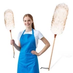 Tharaaht Lamb Wool Duster Fluffy Long Handle Reusable For Cleaning Ceiling Fan,p. Fixed Price $55.73.