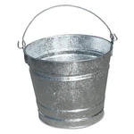 Hot-dipped Galvanized Pail, Qt Magnolia Brush 14PAIL 35162700147 Steel Silver. Fixed Price $33.65.