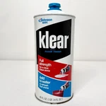 Vtg Johnson Wax Klear Floor Finish Polish 46OZ Movie Prop Cleaner 1979 70% Full. Fixed Price $21.21.