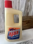 Vintage Ajax Colgate Palmolive 28 Fl Oz All-purpose Cleaner With Ammonia. Fixed Price $39.99.