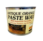 H.f. Staples & Co. Paste Wax + Bowling Alley (antique Orange 1LB). Fixed Price $24.50.