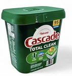 Cascade Total Clean Actionpacs W/dawn Dishwasher Detergent Fresh Scent 95 Ct.. Fixed Price $22.99.