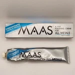 Maas Concentrated Fine Polishing Creme For All Metals 4 Oz Partial Tube. Fixed Price $39.95.