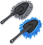 2 Pcs 11" Super Soft Microfiber Duster Brush, Car Dash Cleaner, Cleaning. Fixed Price $8.90.