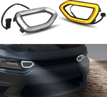 For 2015-2019 Dodge Charger Srt Scat Pack Switchback Led Drl Grille Lights. Fixed Price $60.15.