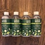 4X Boss Eat Cleaner All Natural Fruit + Veggie Wash Refills 12 Fl Oz. Fixed Price $29.95.