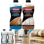 Hardwood Floor Cleaner Polish Restorer Combo 2 Pack High Traffic Natural Shine. Fixed Price $61.19.