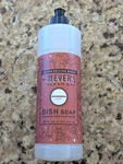 Mrs. Meyer's Clean Day Dish Soap, Gingerbread Scent, 16 Ounce Bottle. Fixed Price $12.95.