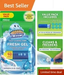 Scrubbing Bubbles Rainshower Fresh Gel Toilet Stamps - 24 Count Cleaning Bril.... Fixed Price $22.77.