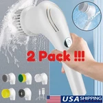 2 Pack Electric Cordless Cleaning Brush Spin Scrubber Turbo Cleaner. Fixed Price $17.92.