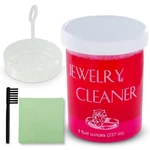 Jsp Gold Silver Jewelry Cleaner Solution Diamond Gem Dip Liquid Basket Brush. Fixed Price $10.97.