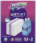 Swiffer Wetjet Mopping Refill Pack (2 Bottles Of Cleaner + 32 Pads). Fixed Price $34.89.