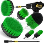 6PACK Drill Brush Power Scrubber Cleaning Extended Long Attachment Set All. Fixed Price $16.61.