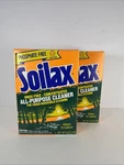 New Vtg Soilax 16OZ Pro Powder Cleaner Removes Dirt Grease Walls Floors. Fixed Price $49.95.