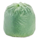 Stout By Envision ECOSAFE-6400 Bags, 13 Gal, 0.85 Mil, 24" 30", Green, 45/BOX. Fixed Price $33.70.