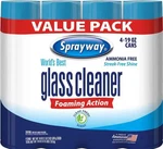 Sprayway Glass Cleaner Ammonia Free Foaming Action (3 Pack Of 4). Fixed Price $34.60.