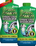 Green Gobbler Drain Clog Dissolver Powerful Liquid Opener & 2 Pack. Fixed Price $36.31.