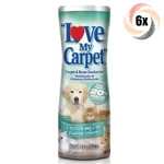 6X Shakers Love My Carpet Pardon & Room Deodorizer 17OZ. Fixed Price $34.50.
