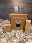Autobrush Adult Base Sonic Electric Toothbrush U-shaped Black. Fixed Price $79.99.