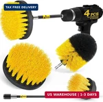 Holikme 4 Pack Drill Brush Attachments Set, Power Scrubber With Extend Long. Fixed Price $13.13.