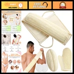 5 Pack Exfoliating Loofah Sponge Back Scrubber & Bath Glove - Shower Essential. Fixed Price $33.29.