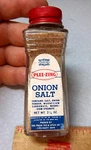 Vintage Plee-zing Onion Salt 2 1/4 Oz Spice Bottle, Full Nos, Frank Tea, Ohio. Fixed Price $14.99.
