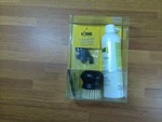 Lodge Enameled Cast Iron & Stoneware Care Kit Cleaner Brush Scraper Set. Fixed Price $11.99.
