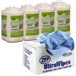 Zep Shell Shock Walnut-based Pro Hand Cleaner Ultra Wipes Shop Towels. Fixed Price $171.36.