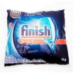 Finish Dishwasher Salt 1KG. Fixed Price $13.99.