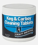 Craft Meister Keg And Carboy Cleaning Tablets - Safe For Use With Beer Brewing. Fixed Price $11.49.