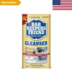 Bleach-free Powdered Cleanser (12-OUNCE) For Safe Multi-surface Cleaning. Fixed Price $9.99.