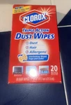 Clorox Triple Action Dust Wipes 20 Count Interlocking Weave Discontinued Htf. Fixed Price $35.00.