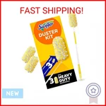 Swiffer Duster Heavy Duty 3 Ft Extendable Handle Starter Kit With Refills. Fixed Price $13.46.