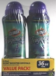 1 Fraganzia In Wash Scent Booster Crystals 2 Pack Lavender Eucalyptus 36OZ. Fixed Price $18.99.