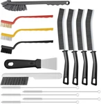 15PCS Crevice Cleaning Brush, Hard Bristle Scrub Brushes Tools, Multifunctional. Fixed Price $11.95.