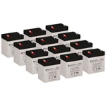 Sigmastek Sealed Lead Acid Battery Absorbent Glass Mat Set Of SP12-5 (T1) 12V. Fixed Price $135.99.