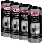 4 Pack Stainless Steel Appliances Cleaning Polishing Protecting Wipes - 30 Count. Fixed Price $29.95.