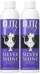 Blitz Shine Liquid Polish For Sterling Silver-plated, 8 Oz, Pack Of 2. Fixed Price $27.83.