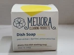 New Meliora Cleaning Products Plastic Free Dish Soap For Hand Washing Lemon 7 Oz. Fixed Price $11.99.