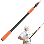 Sisupassie Telescoping Extension Pole, Reach To 26FT 20FT, Orange. Fixed Price $103.34.