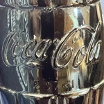 Green Glass Embossed Coca Cola Classic Full Bottle 8 Oz Charlotte Nc No Refill. Fixed Price $7.99.