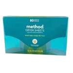 Method Dryer Sheets Beach Sage 80 Plant-based Laundry New Sealed. Fixed Price $35.95.