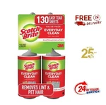 Scotch-brite Lint Twin Pack, 2 Rollers, 65 Sheets Per Roller, 130. Fixed Price $9.99.