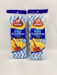 Lot 2 Cedar Easy Squeeze Sponge Mop Refill Microfiber Wave Discontinued Htf. Fixed Price $38.00.
