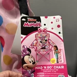 Disney Minnie Mouse Fold & Go Chair Beach Pool Camping Indoor Outdoor New. Fixed Price $25.00.