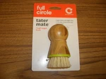 Full Circle Tater Mate Tough Brush-bamboo-bristles Scrub Veggies Clean. Fixed Price $12.00.