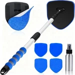 Xindell Windshield Cleaner Tool, Car Interior Glass Cleaning Kit With 360 Blue. Fixed Price $34.41.