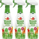 Veggie Organic Fruit And Vegetable Wash, Certified 16 Fl Oz (pack Of 3). Fixed Price $24.64.