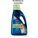 Bissell Stain Odor Remover And Carpet Solution, 62 Fluid Ounces. Fixed Price $29.39.